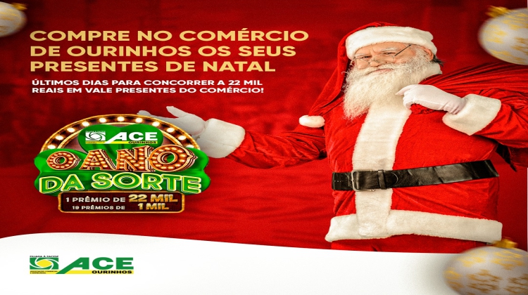 Notícia: Último final de semana antes do Natal: lojistas de Ourinhos esperam grandes vendas